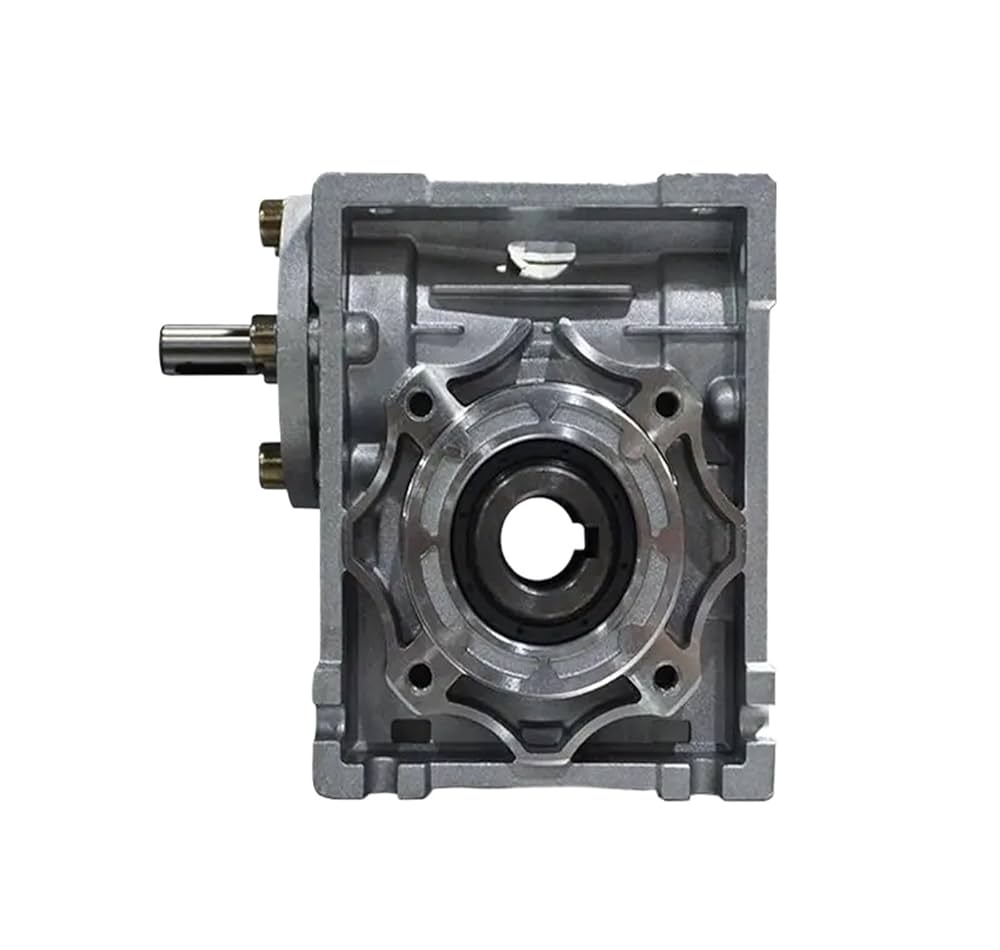 手元に在庫あるんでスピード配送！ Amazon.co.jp: 5:1-80:1 NRV30 軸入力ウォーム減速機、入力軸